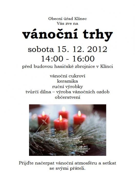 Klínecké Vánoce  2012